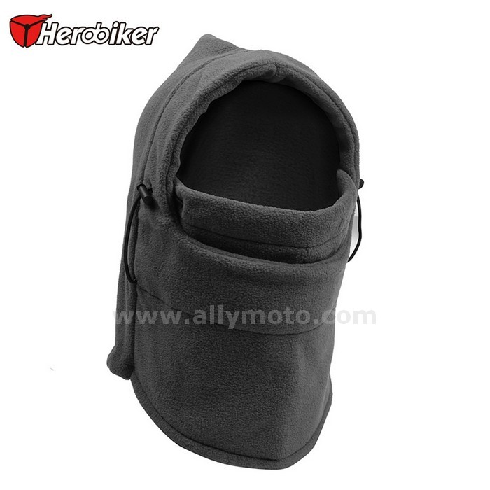 161 Outdoor Fleece Balaclava Motorcycle Face Mask Winter Ski Snowmobile Cycling Full Under Helmet Hood Hat Cap@2